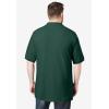 imageKingSize Mens Big ampamp Tall LongerLength ShrinkLess Cotton Polo ShirtHunter