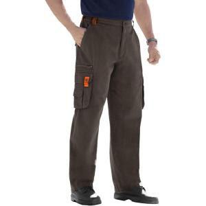 imageBoulder Creek by Kingsize Mens Big ampamp Tall Expedition Ripstop Cargo PantsBlack Olive