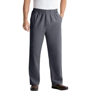imageKingSize Mens Big ampamp Tall Knockarounds FullElastic Waist PantsCarbon