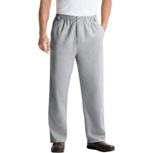 imageKingSize Mens Big ampamp Tall Knockarounds FullElastic Waist PantsLight Grey