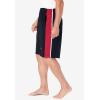 imageKingSize Mens Big ampamp Tall KS Sport Power ShortsBlack Blaze Red 1317