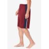 imageKingSize Mens Big ampamp Tall KS Sport Power ShortsDark Burgundy Navy 1300