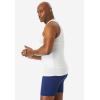 imageKingSize Mens Big ampamp Tall Sculpting Tank TopWhite