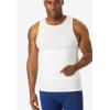 imageKingSize Mens Big ampamp Tall Sculpting Tank TopWhite