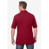 imageKingSize Mens Big ampamp Tall ShrinkLess Lightweight PoloRich Burgundy