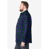 imageKingSize Mens Big ampamp Tall Signature Plaid Flannel ShirtTartan Plaid
