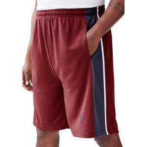 imageKingSize Mens Big ampamp Tall KS Sport Power ShortsDark Burgundy Navy 1300