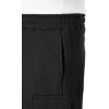 imageKingSize Mens Big ampamp Tall 10quot Fleece Cargo ShortsBlack White Heather 1164