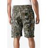 imageKingSize Mens Big ampamp Tall 10quot Fleece Cargo ShortsWoods Camo