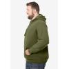 imageKingSize Mens Big ampamp Tall Fleece Pullover HoodieWoods Green