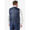 imageKingSize Mens Big ampamp Tall KS Signature Collection Easy Movement 5Button Suit VestBlack