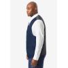 imageKingSize Mens Big ampamp Tall KS Signature Collection Easy Movement 5Button Suit VestNavy