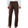 imageKingSize Mens Big ampamp Tall No Hassle Classic Fit Expandable Waist DoublePleat Dress PantsHeather Charcoal