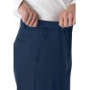 imageKingSize Mens Big ampamp Tall Tall KS Signature Collection No Hassle Classic Fit Expandable Waist Plain Front Dress PantsNavy