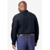 imageKingSize Mens Big ampamp Tall Tall WrinkleFree Dress ShirtBlack 5202