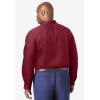 imageKingSize Mens Big ampamp Tall Tall WrinkleFree Dress ShirtRich Burgundy