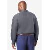 imageKingSize Mens Big ampamp Tall Tall WrinkleFree Dress ShirtSteel 5682