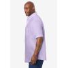 imageKingSize Mens Big ampamp Tall Tall WrinkleFree ShortSleeve Oxford Dress ShirtSoft Purple