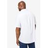 imageKingSize Mens Big ampamp Tall Tall WrinkleFree ShortSleeve Oxford Dress ShirtWhite
