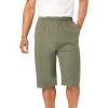 imageKingSize Mens Big ampamp Tall Lightweight Extra Long Jersey ShortsDusty Olive