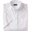 imageKingSize Mens Big ampamp Tall Tall WrinkleFree ShortSleeve Oxford Dress ShirtWhite