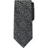 imageKingSize Mens Extra Long Classic Paisley TieBlack Paisley