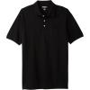 imageLiberty Blues by Kingsize Mens Big ampamp Tall LongerLength ShrinkLess Cotton PoloBlack