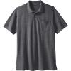 imageLiberty Blues by Kingsize Mens Big ampamp Tall LongerLength ShrinkLess Cotton PoloHeather Slate