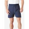 imageKingSize Mens Big ampamp Tall 3Pack Cotton BoxersSteel 5 Pack