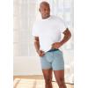 imageKingSize Mens Big ampamp Tall 3Pack Cotton Crewneck UndershirtWhite 0287
