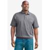imageKingSize Mens Big ampamp Tall No Tuck Polo ShirtSteel