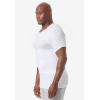 imageKingSize Mens Big ampamp Tall Sculpting CrewneckWhite