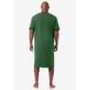 imageKingSize Mens Big ampamp Tall ShortSleeve Jersey Henley NightshirtHunter
