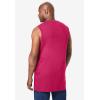 imageKingSize Mens Big ampamp Tall ShrinkLess LongerLength Lightweight Muscle Pocket TeeElectric Pink