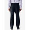 imageKingSize Mens Big ampamp Tall Tall Easy Movement PleatFront Expandable Dress PantsBlack