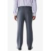 imageKingSize Mens Big ampamp Tall Tall Easy Movement PleatFront Expandable Dress PantsGrey