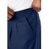 imageKingSize Mens Big ampamp Tall Tall Easy Movement PleatFront Expandable Dress PantsNavy
