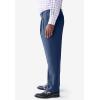 imageKingSize Mens Big ampamp Tall Tall Easy Movement PleatFront Expandable Dress PantsNavy