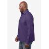 imageKingSize Mens Big ampamp Tall Tall The NoTuck Casual ShirtDark Purple