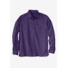 imageKingSize Mens Big ampamp Tall Tall The NoTuck Casual ShirtDark Purple