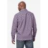imageKingSize Mens Big ampamp Tall Tall The NoTuck Casual ShirtPink Medallion