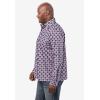 imageKingSize Mens Big ampamp Tall Tall The NoTuck Casual ShirtPink Medallion
