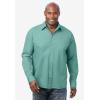 imageKingSize Mens Big ampamp Tall Tall The NoTuck Casual ShirtSeafoam