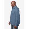 imageKingSize Mens Big ampamp Tall Tall The NoTuck Casual ShirtSlate Blue