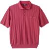 imageKingSize Mens Big ampamp Tall No Tuck Polo ShirtAntique Burgundy