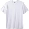 imageKingSize Mens Big ampamp Tall Performance Flex Crewneck TeeWhite