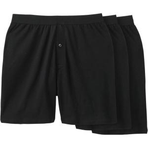 imageKingSize Mens Big ampamp Tall 3Pack Cotton BoxersBlack