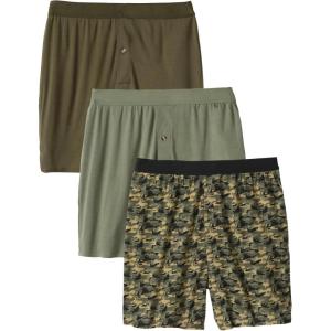 imageKingSize Mens Big ampamp Tall 3Pack Cotton BoxersHunter Camo Pack