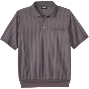 imageKingSize Mens Big ampamp Tall No Tuck Polo ShirtSteel