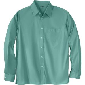 imageKingSize Mens Big ampamp Tall Tall The NoTuck Casual ShirtSeafoam